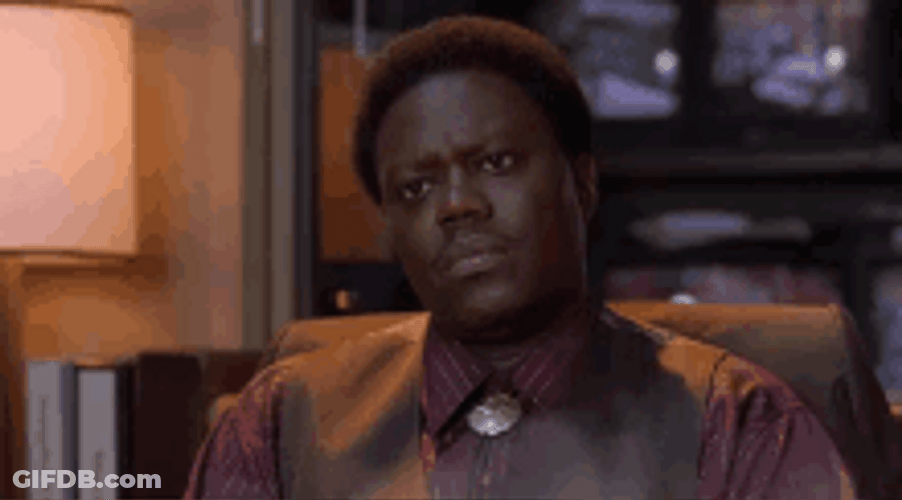 Serious Face Confused Head Tilt Bernie Mac GIF