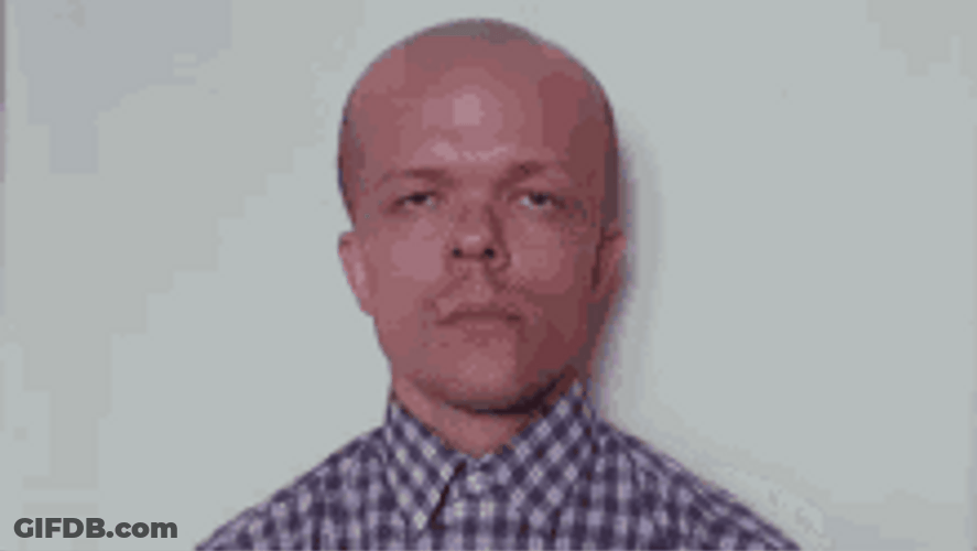 Serious Face Expressionless Straight Face Dandris GIF