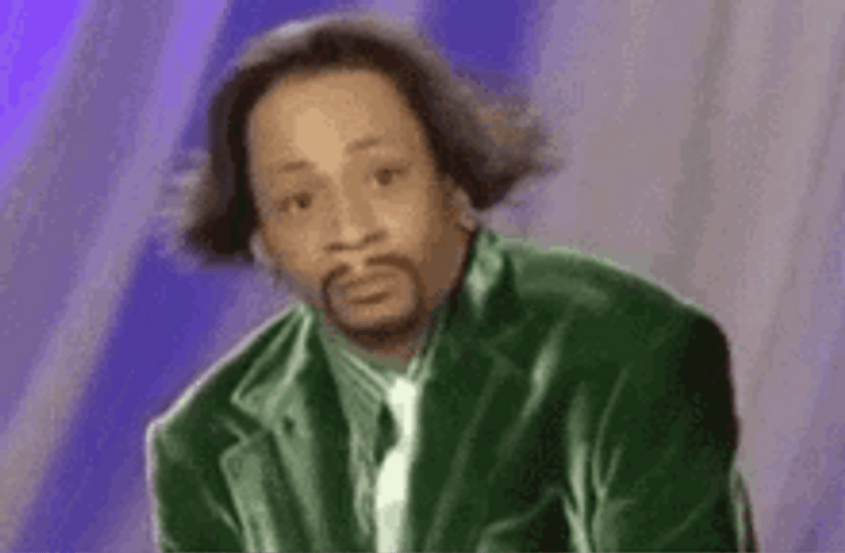 Serious Face Katt Williams Confused Awkward Stare GIF