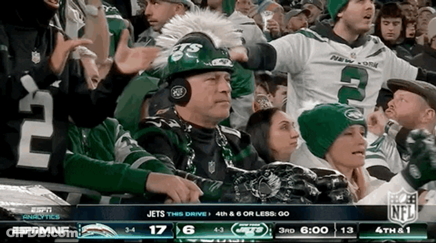 Serious Face OF Jets Fans GIF