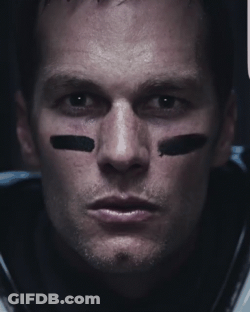 Serious Face Tom Brady Lets Go GIF