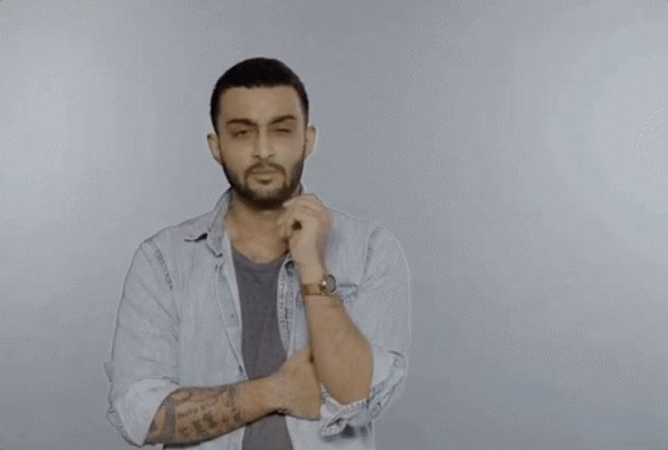 Serious Guy That's Racist GIF