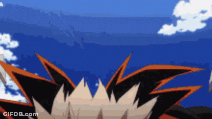Serious Kacchan Bakugou GIF