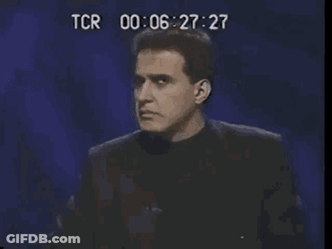 Serious Looking GIF