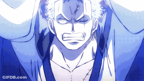Serious Man In Blue And White GIF
