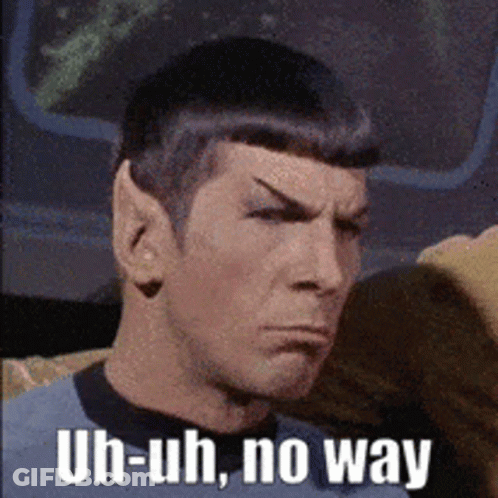 Serious Man Saying Uh-Uh No Way GIF