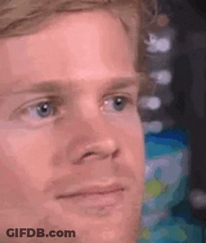 Serious Man With Blue Eyes GIF