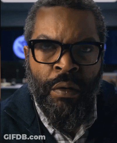 Serious Man With Glasses And Beard GIF
