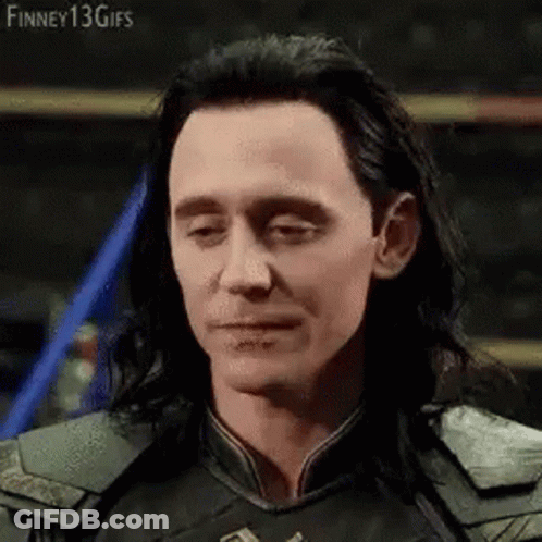 Serious Man With Long Black Hair GIF