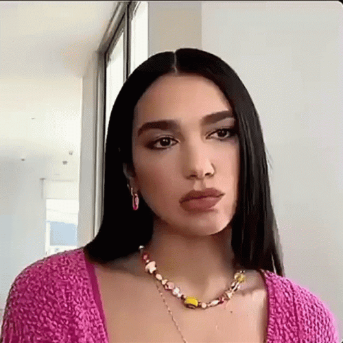 Serious Mood Dua Lipa GIF