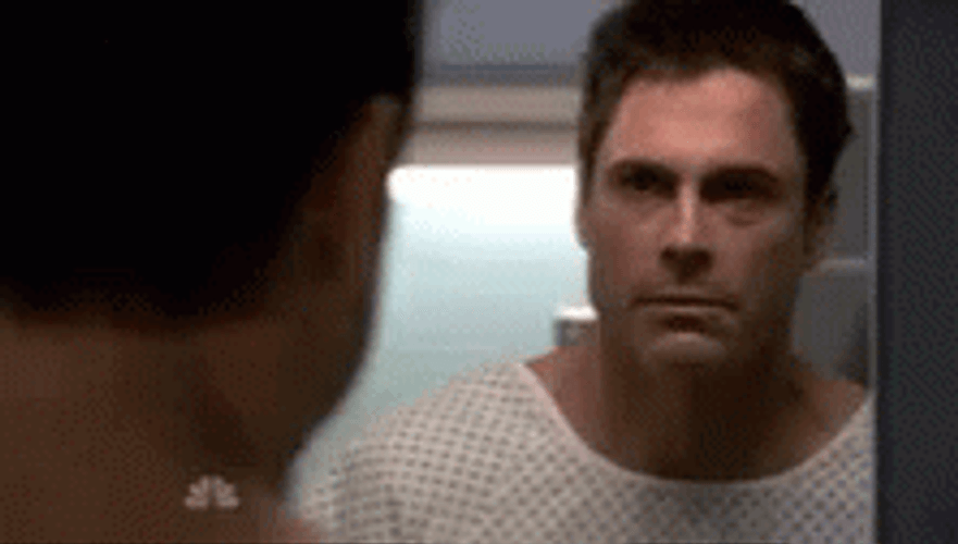 Serious Rob Lowe Stop Pooping GIF