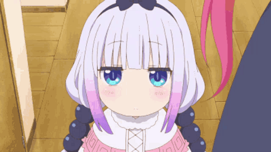 Serious Talking Kanna GIF