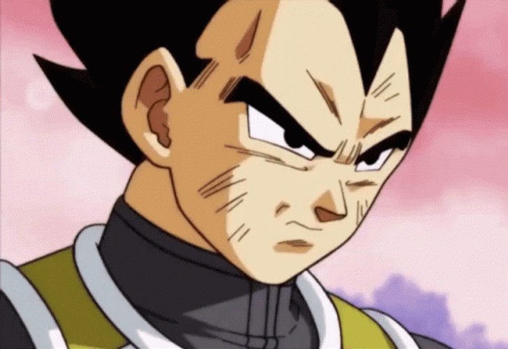 Serious Vegeta Pissed GIF