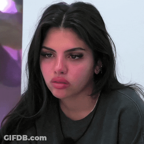 Serious Woman Close Up GIF