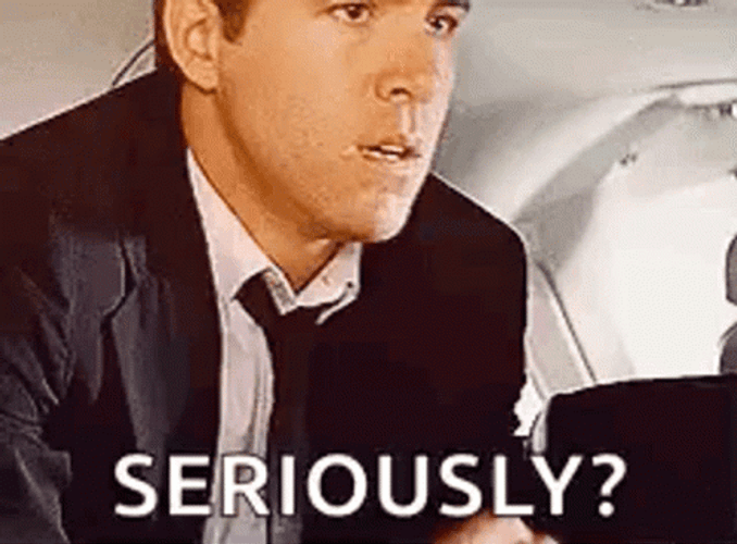 Seriously Hopeless Face Palm Ryan Reynolds GIF