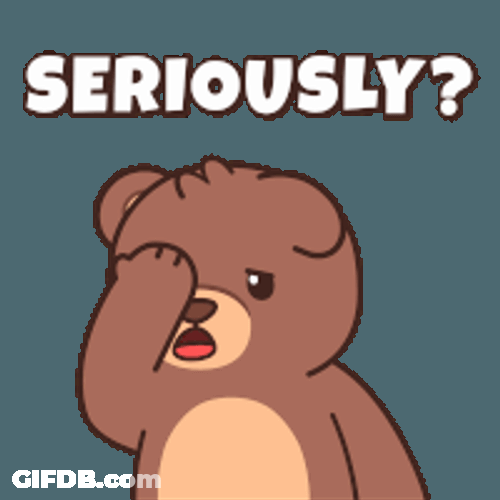Seriously Wow Sticker GIF