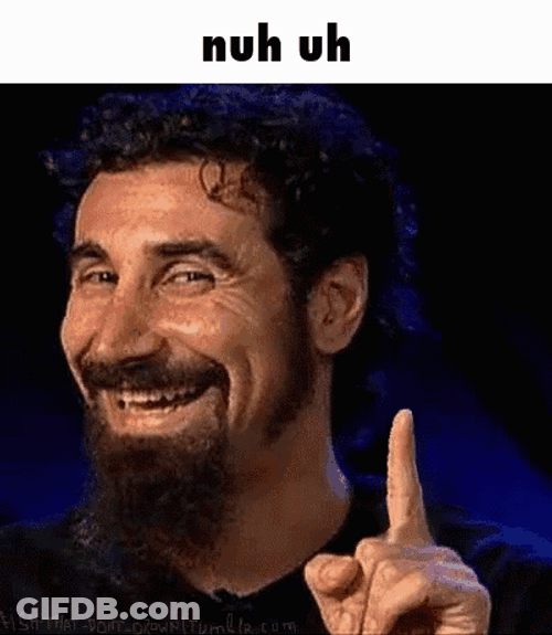 Serj Tankian Uh Uh GIF