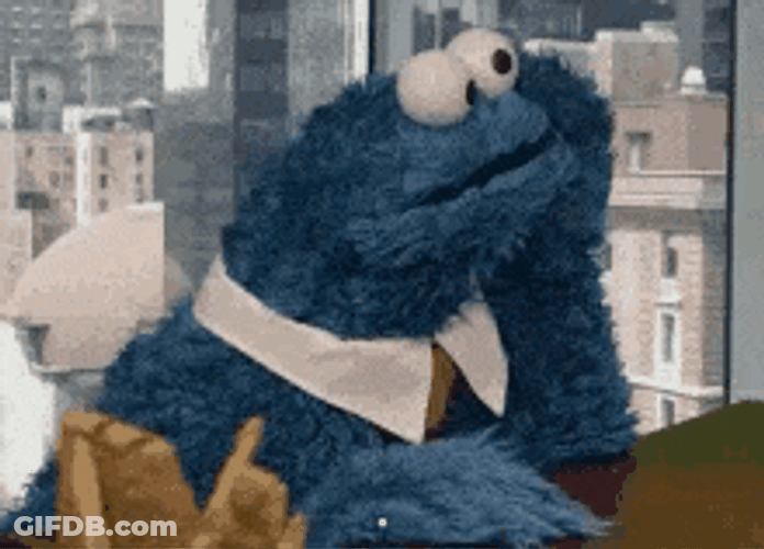 Sesame Street Cookie Monster GIF