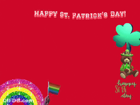 Sesame Street Elmo Holding Rainbow Flag Candy Cane GIF