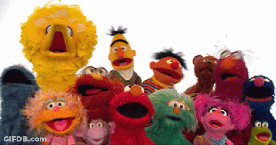 Sesame Street Hide And Seek GIF