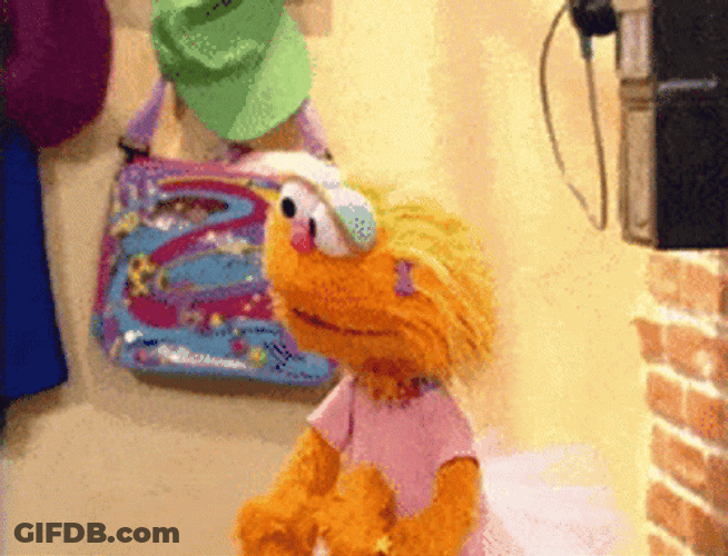 Sesame Street Zoe Muppet GIF