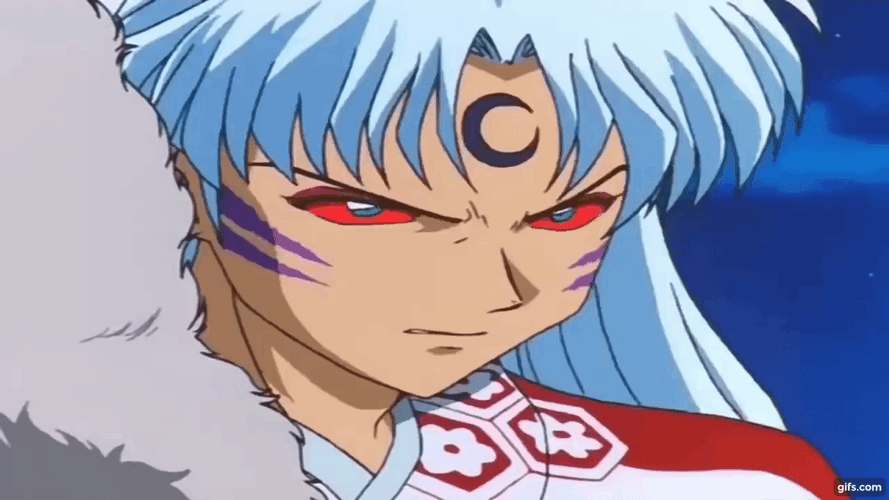 Sesshomaru Demonic Eyes GIF