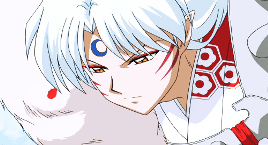 Sesshomaru Looking Sideways GIF