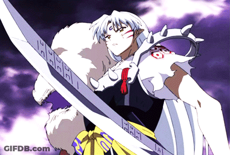 Sesshomaru Using His Sword GIF