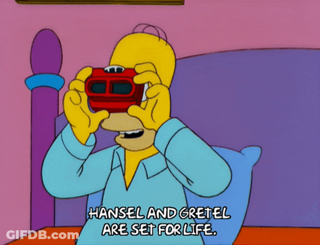 Set For Life Homer Simpson GIF
