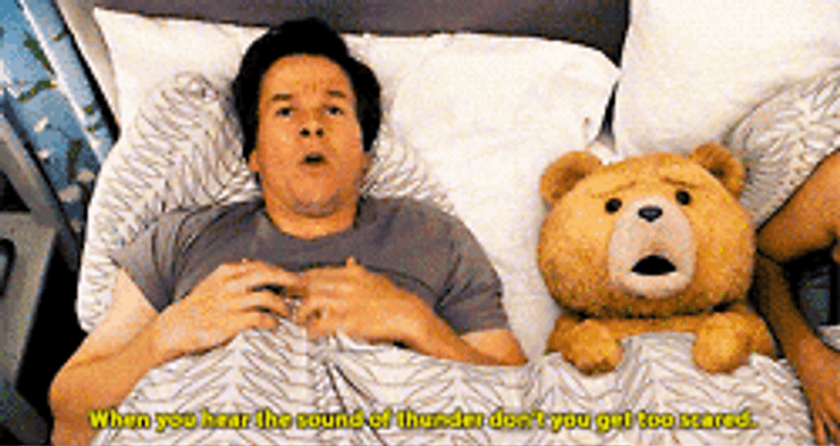 Seth Macfarlane And Ted GIF
