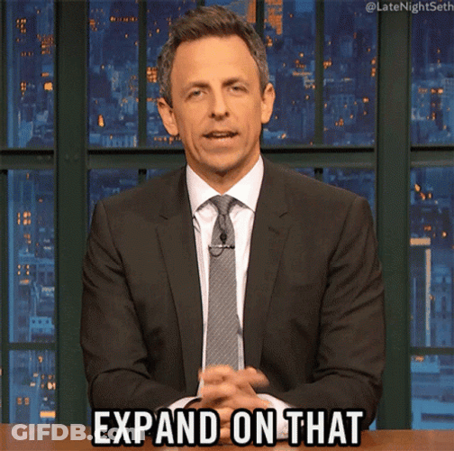 Seth Meyers Expand On That Go On GIF