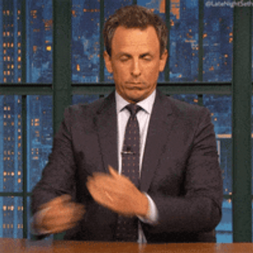 Seth Meyers Funny Dead GIF