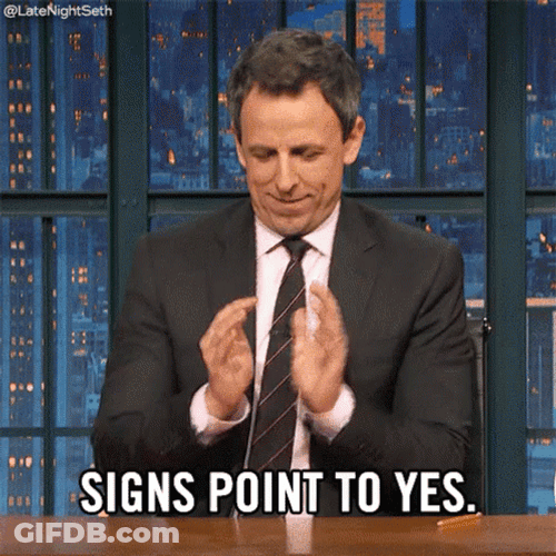 Seth Meyers Magic 8 Ball GIF