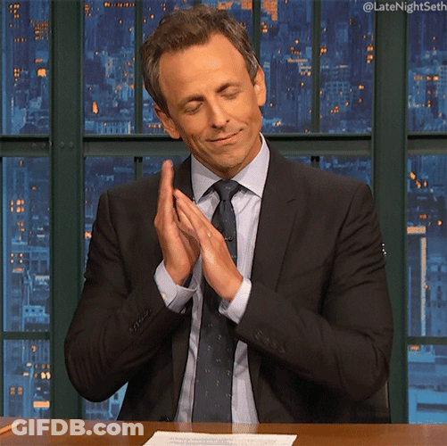 Seth Meyers Night Night GIF