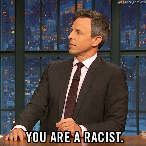 Seth Meyers Thats Racist GIF