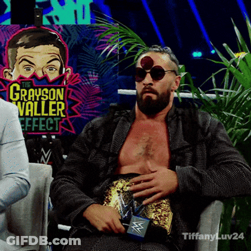Seth Rollins Being Candid GIF