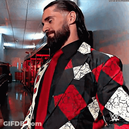 Seth Rollins Being Jolly GIF