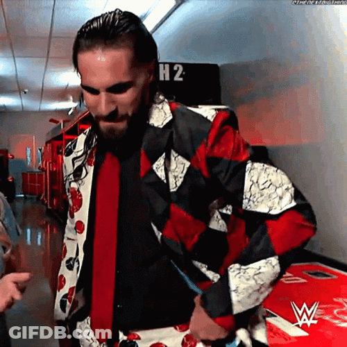 Seth Rollins Doing Chacha GIF