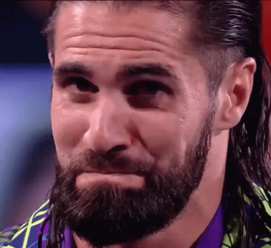 Seth Rollins In Great Acting GIF
