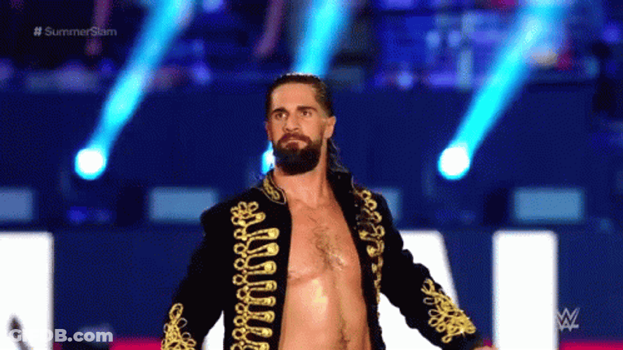 Seth Rollins Looking Fantastic GIF