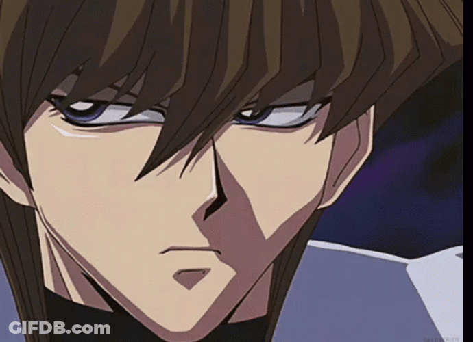 Seto Kaiba Blinking Eyes GIF