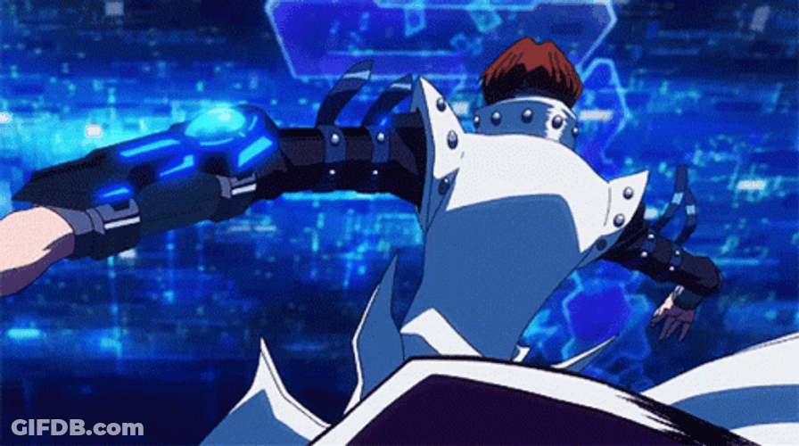 Seto Kaiba Cool Duel Moves GIF