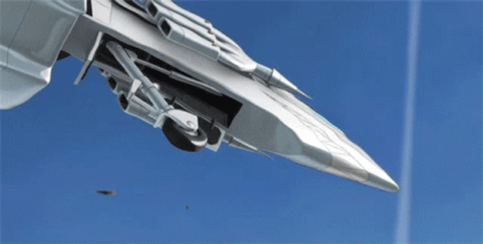 Seto Kaiba Jumping From Aircraft GIF