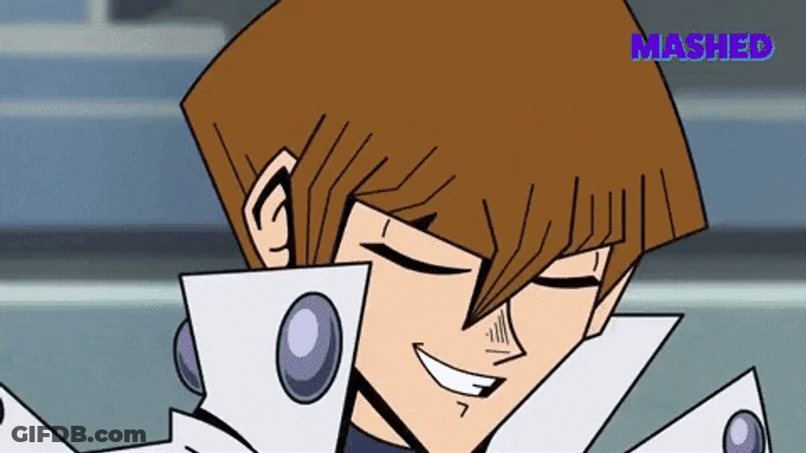 Seto Kaiba Laughing Hysterically GIF