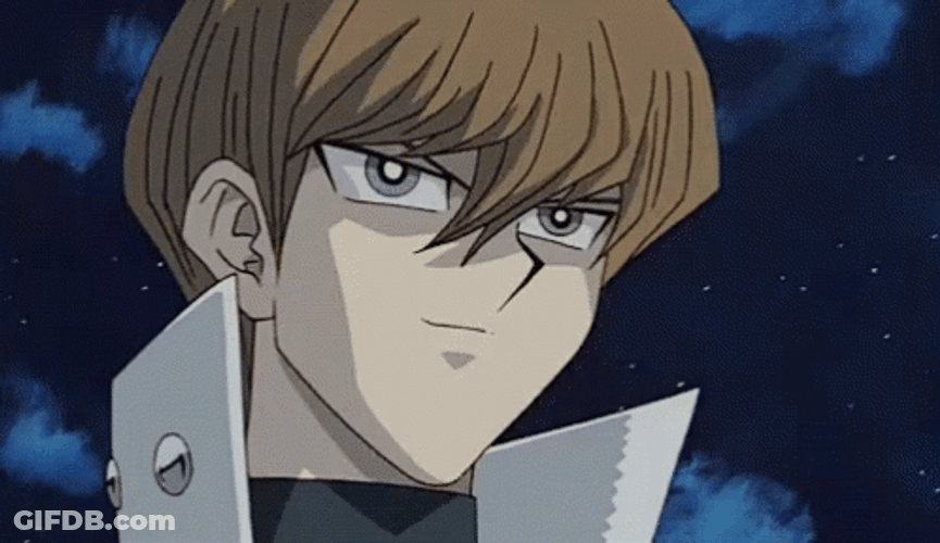 Seto Kaiba Scary Smirk GIF