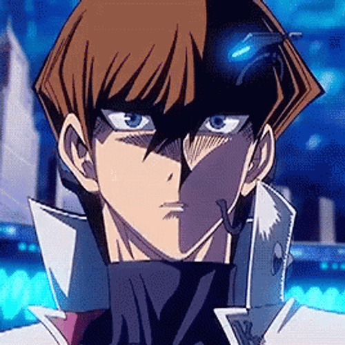 Seto Kaiba Shocked Reaction GIF