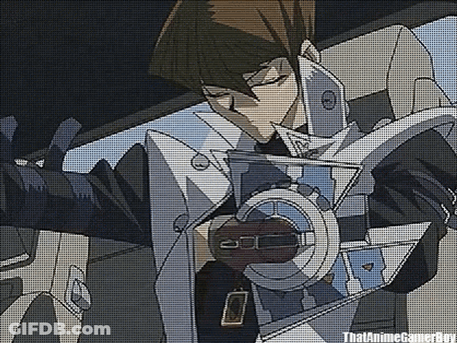 Seto Kaiba Writing Notes GIF