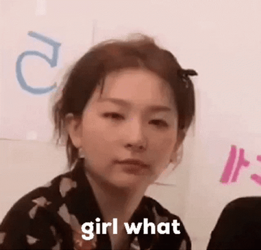 Seulgi Says Girl What Meme GIF