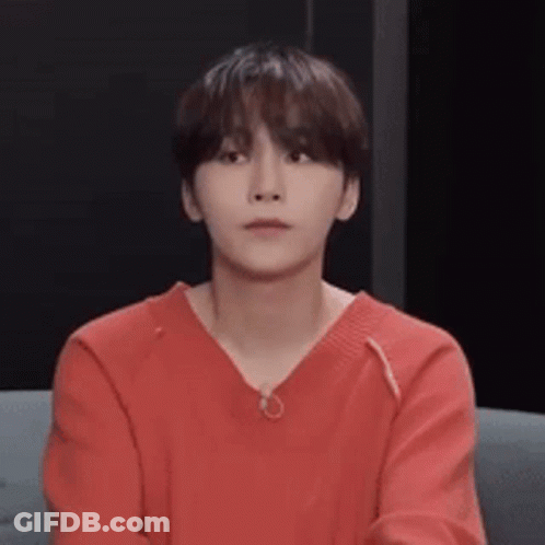 Seungkwan Looking Around GIF