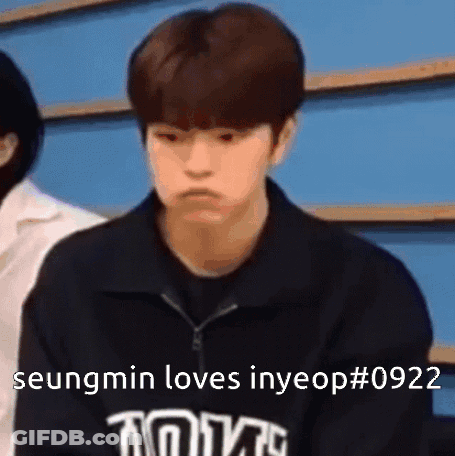 Seungmin Loves Inyeop #0922 Funny Face GIF